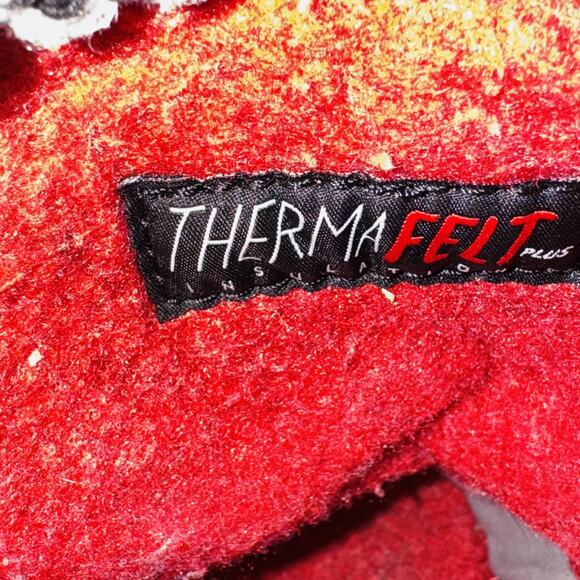 The North Face Boots Boys 6 Black Thermalfelt Snow Insulated Alpenglow IV Winter - Picture 10 of 12